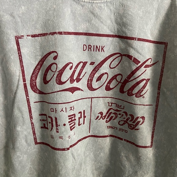 Korean Coca-Cola Vintage Inspired Sweatshirt XS - Picture 3 of 4